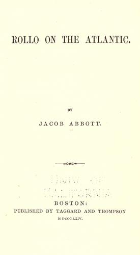 Rollo on the Atlantic cover