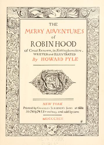 Robin Hood cover