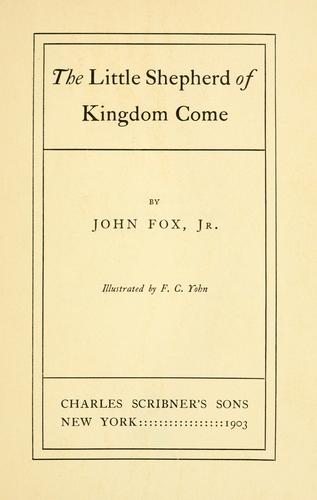 The little shepherd of Kingdom Come cover