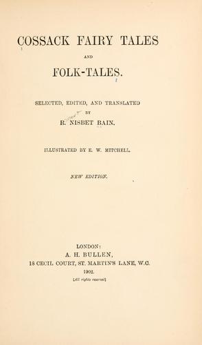 Cossack fairy tales and folk-tales cover