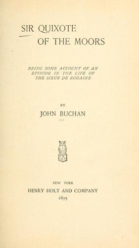 Sir Quixote of the Moors cover