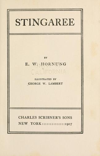 Stingaree cover