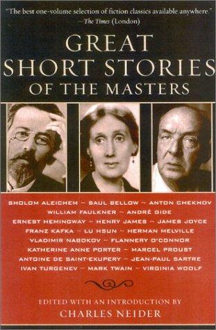 Great short stories of the masters cover