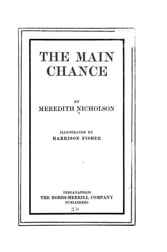 The main chance cover