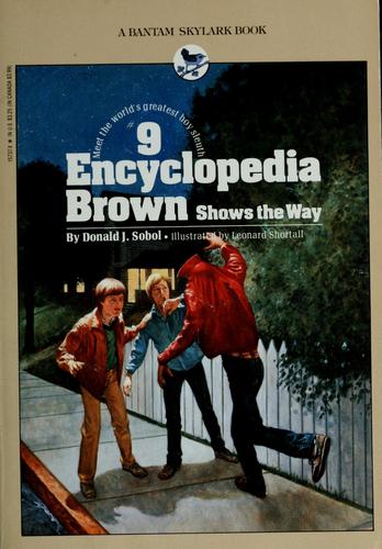 Encyclopedia Brown Shows the Way cover