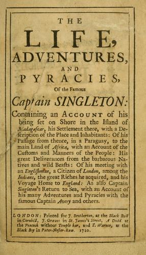 Captain Singleton cover