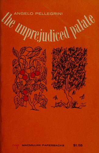 The Unprejudiced Palate cover