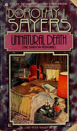 Unnatural Death cover