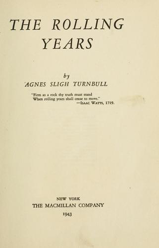 The Rolling Years cover