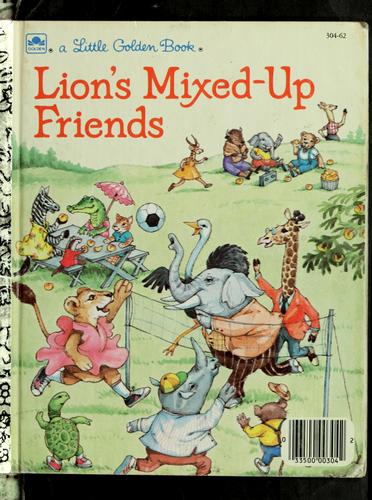 Lion's mixed-up friends cover