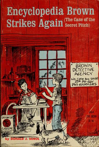 Encyclopedia Brown Strikes Again cover