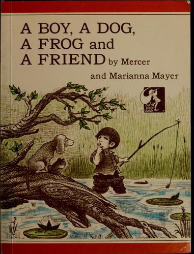 A boy, a dog, a frog and a friend cover