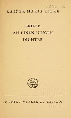 Letters to a Young Poet cover