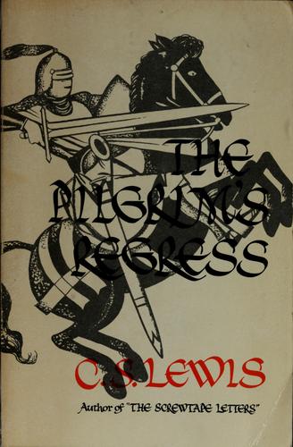 The pilgrim's regress cover