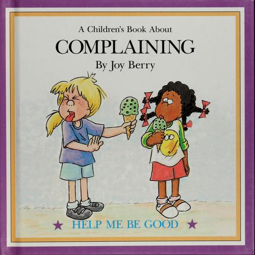A Book about Complaining cover