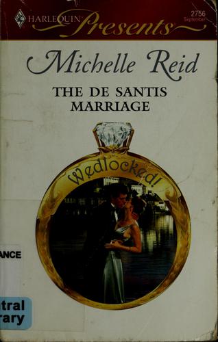 The De Santis Marriage cover