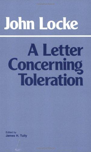 A Letter Concerning Toleration cover