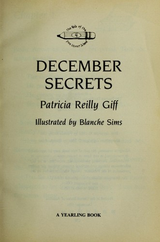 December Secrets cover