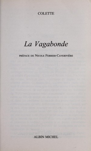 La vagabonde cover