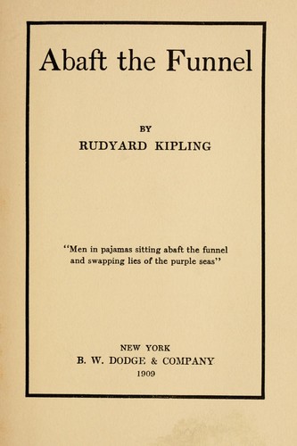 Abaft the funnel cover