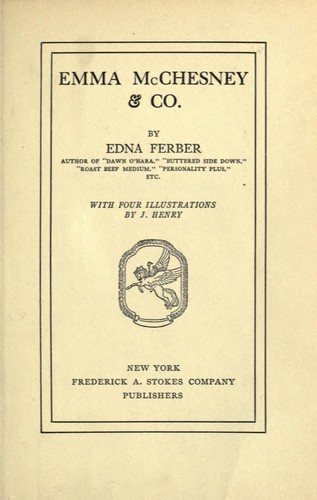 Emma McChesney & Co cover