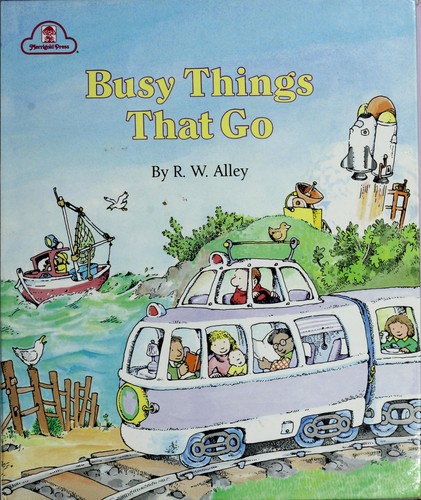 Busy Things That Go Busy Book (Golden Busy Book) cover