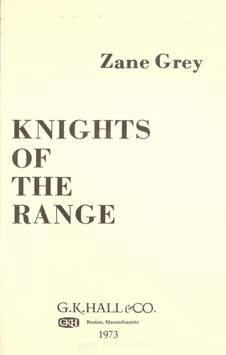 Knights of Range cover