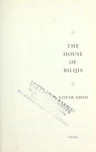 The House of Bilqis cover