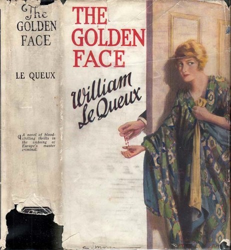 The golden face cover