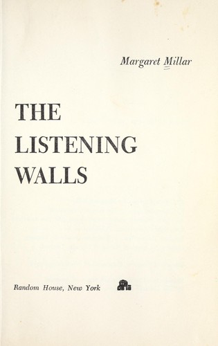 The listening walls cover