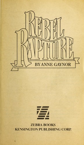 Rebel Rapture cover