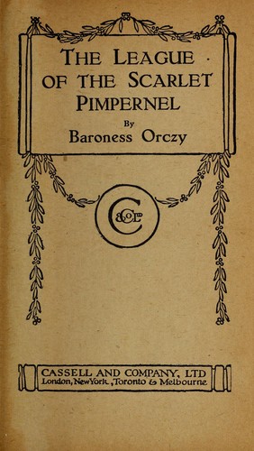 The League of the Scarlet Pimpernel cover