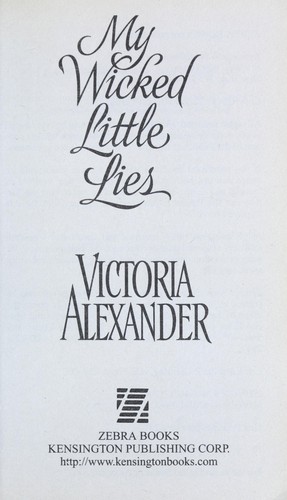 My wicked little lies cover
