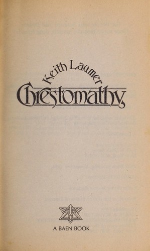 Chrestomathy cover