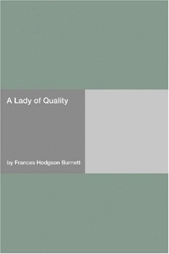 A Lady of Quality cover