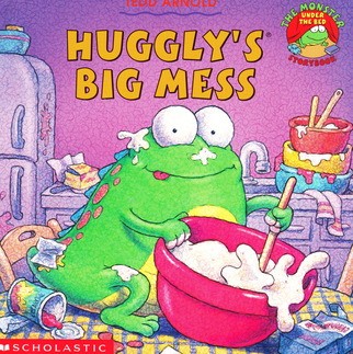 Huggly's big mess cover