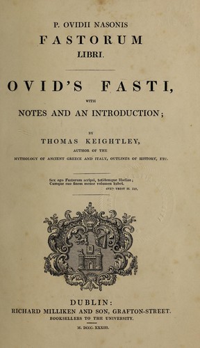 Fasti cover