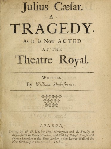 Julius Caesar cover