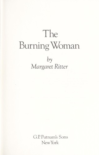 The burning woman cover
