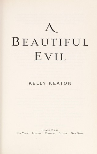 A beautiful evil cover