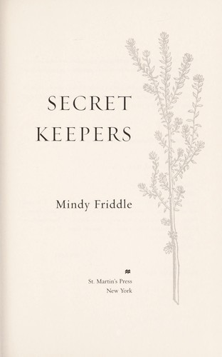 Secret Keepers cover