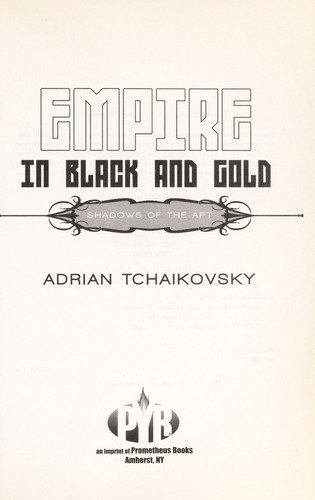 Empire in black and gold cover