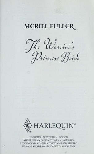 The Warrior's Princess Bride cover