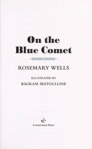 On the Blue Comet cover