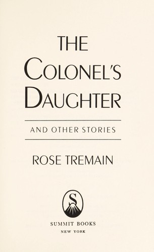 The colonel's daughter and other stories cover