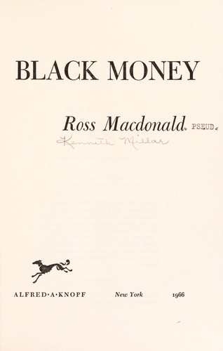 Black money cover