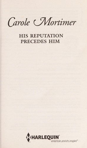 His Reputation Precedes Him cover
