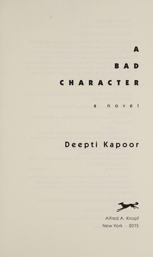 A bad character cover