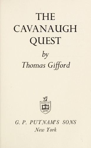 The Cavanaugh quest cover