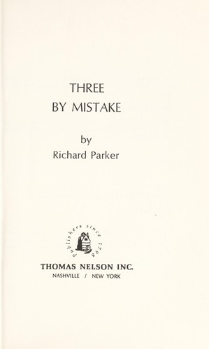 Three by mistake cover